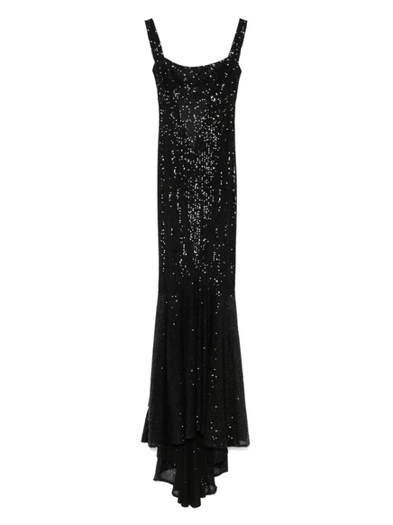 Платье-русалка от Atu Body Couture с блестками black