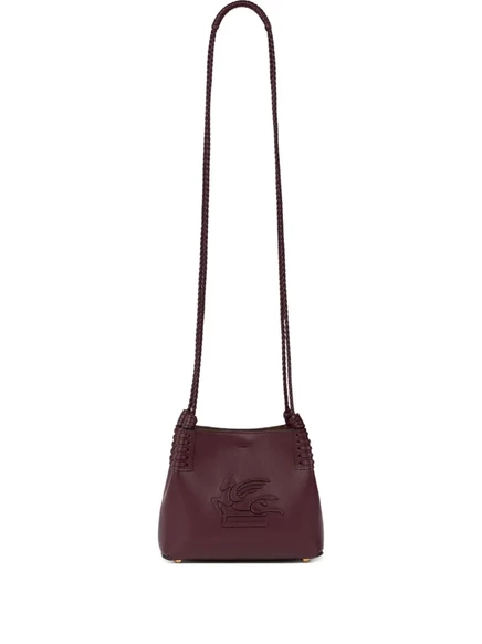 Мини-сумка Etro Libra, бордовая