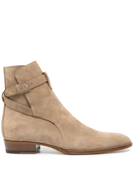 Сапоги Saint Laurent Wyatt 30 из джодхпура neutrals