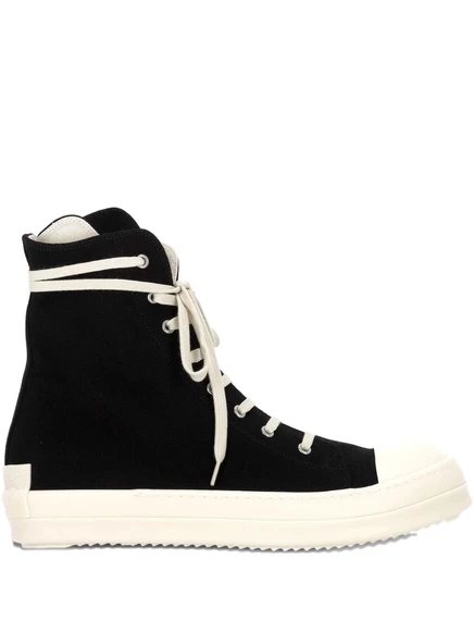 Мужские высокие кеды RICK OWENS DRKSHDW, черные