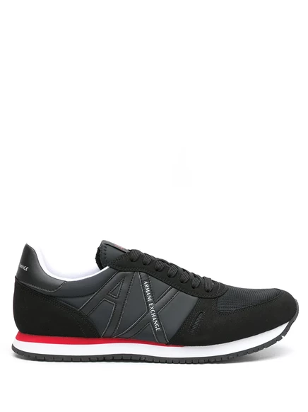 Armani Exchange Кроссовки с низким верхом black
