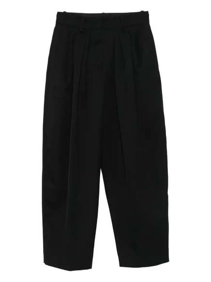 Женские брюки Isabel Marant Janice шерстяные, черные