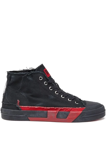 Мужские высокие кроссовки Diesel S-D-Verse Mid II, черные