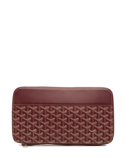 Женский дорожный кошелек Goyard Pre-Owned Goyardine Opera, красный