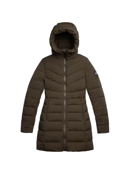 Женская парка Canada Goose Clair, стёганая, коричневая