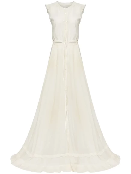 Женское платье MM6 Maison Margiela, бежевое