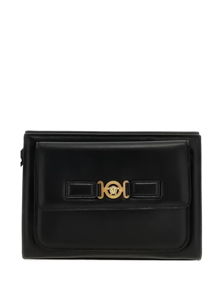 Мужской клатч Versace La Medusa, черный