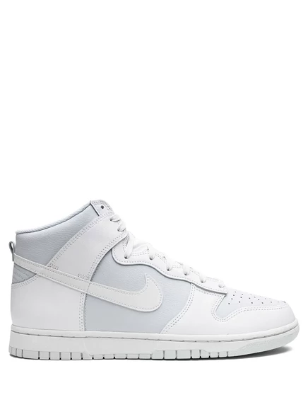 Унисекс кроссовки Nike Dunk High, белые