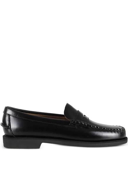 Женские лоферы Sebago Classic Dan кожаные, черные