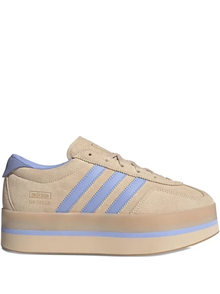 Женские кроссовки Adidas Gazelle Stack, бежевые