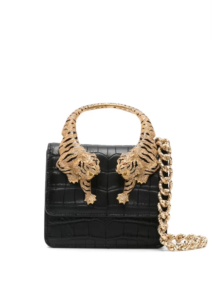 Мини-сумка Roberto Cavalli Roar black