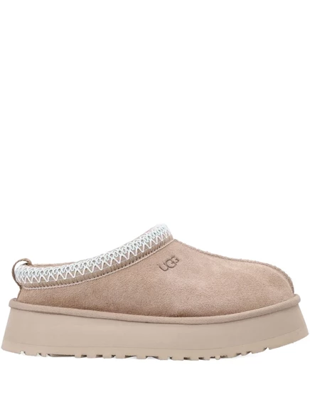 Женские домашние тапочки UGG Tazz, замшевые, нейтральные