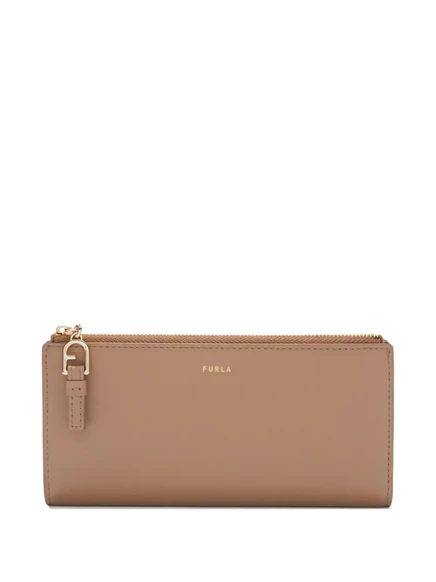 Женский кошелек Furla Nuvola на молнии, светло-коричневый