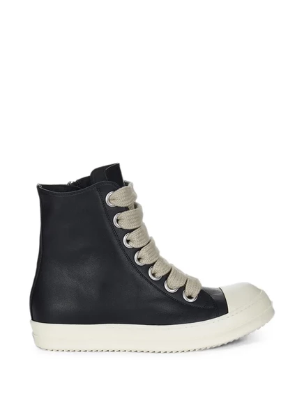 Женские высокие кроссовки Rick Owens Jumbolace, черные