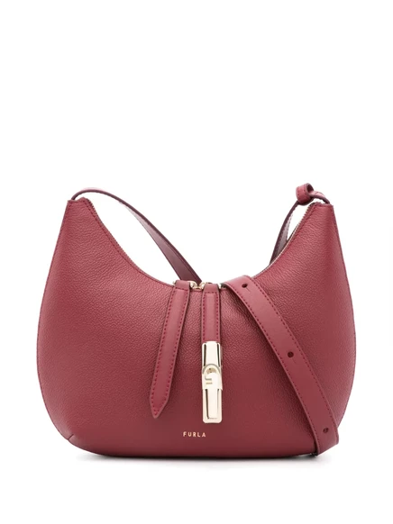 Маленькая сумка через плечо Furla Goccia red