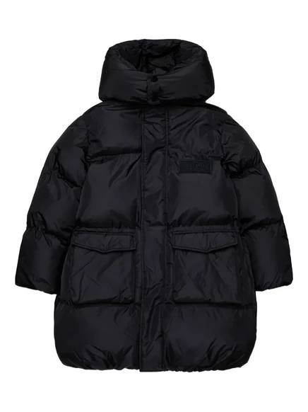 Куртка для мальчиков MM6 Maison Margiela Kids стеганая, черная