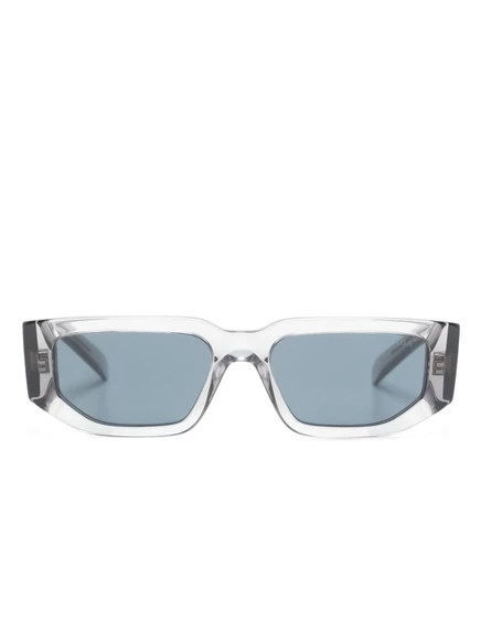 Солнцезащитные очки в прямоугольной оправе Prada Eyewear grey