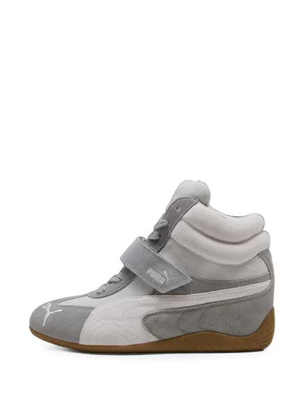 Женские кроссовки Puma Speedcat Wedge на липучке, серые