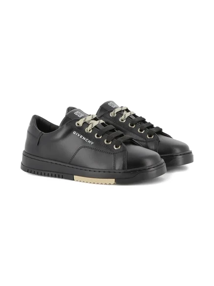 Кроссовки для мальчиков Givenchy Kids кожаные, черные