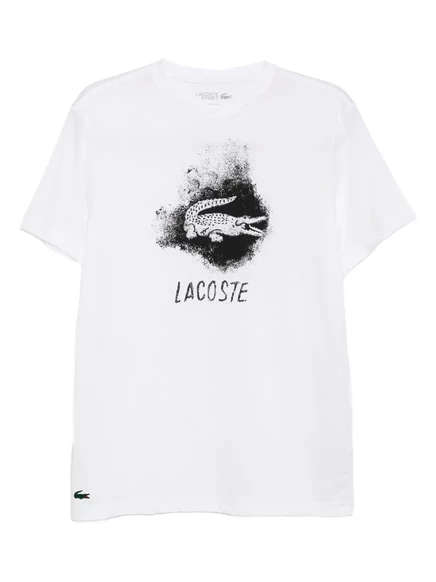 Мужская спортивная футболка Lacoste Ultra Dry, белая