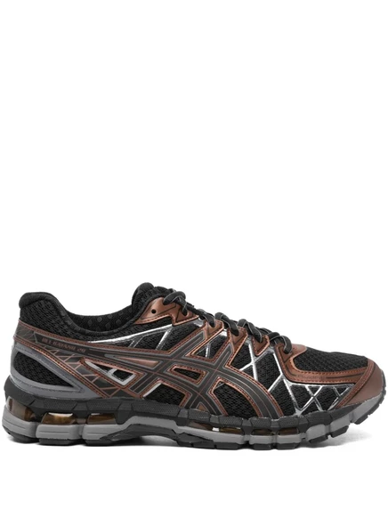 Унисекс кроссовки Asics Kayano 20 с логотипом, коричневые