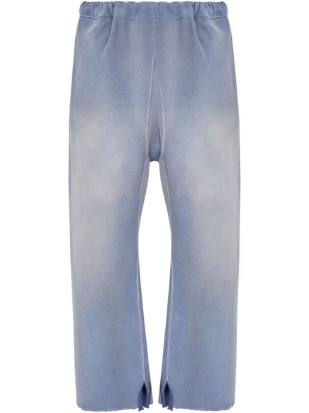 Мужские спортивные штаны Maison Margiela из хлопка, синие