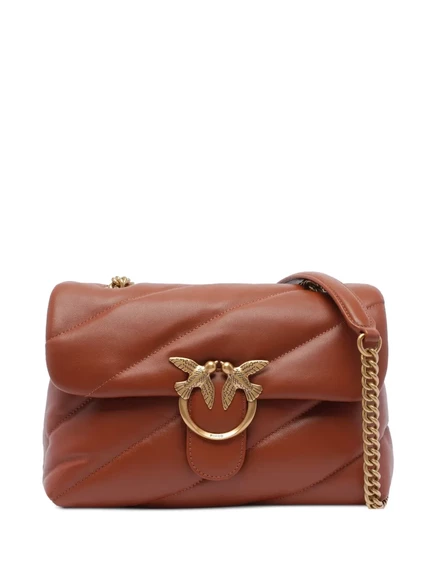 Женская сумка PINKO Classic Love, коричневая