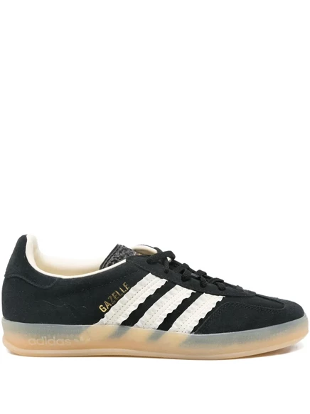 кроссовки adidas Gazelle из замши в три полосы  black
