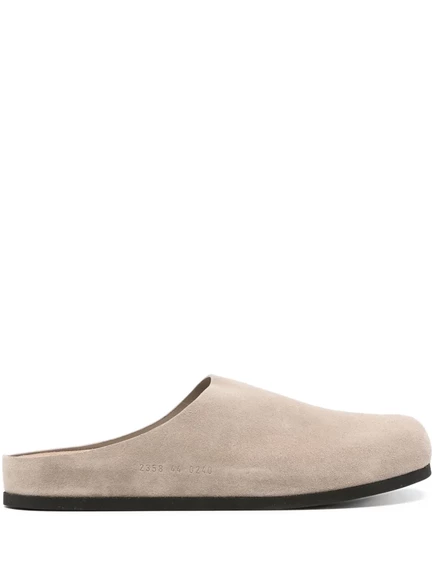 Мужские сабо Common Projects замшевые, тауп