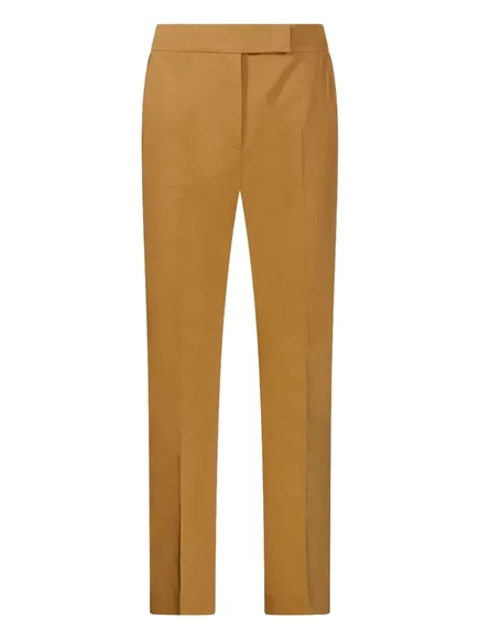 Женские брюки Max Mara классического кроя, коричневые
