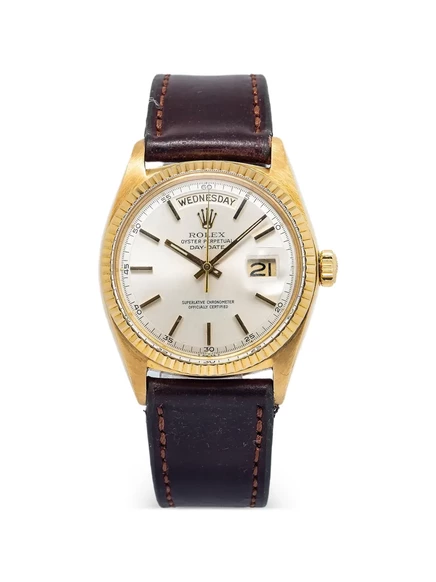 Мужские часы Rolex Day‑Date 36 мм автомат, белый