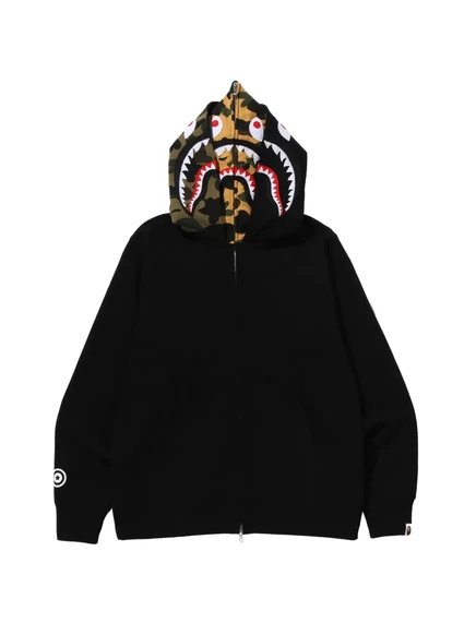 Мужское худи A Bathing Ape на молнии, черное