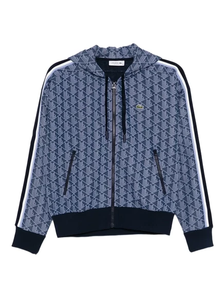 Жакет с монограммой Lacoste blue