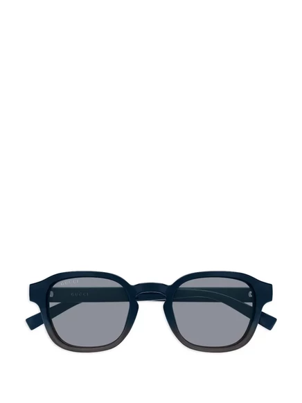 Мужские солнцезащитные очки Gucci Eyewear круглые, синие