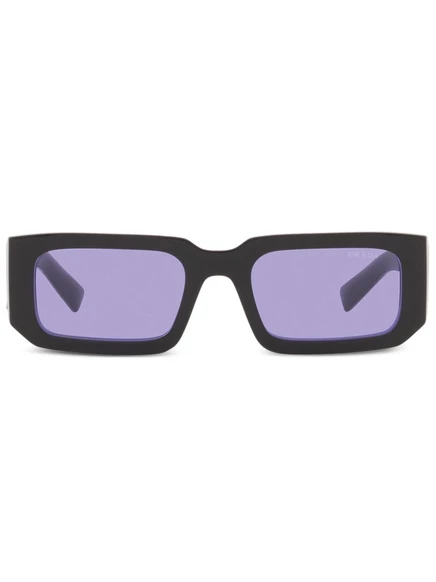 Солнцезащитные очки в прямоугольной оправе Prada Eyewear black