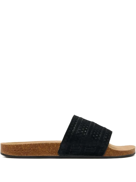 Унисекс шлепанцы Adidas Adilette, черные