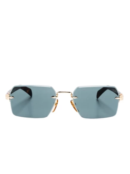 Солнцезащитные очки в прямоугольной оправе Eyewear by David Beckham brown