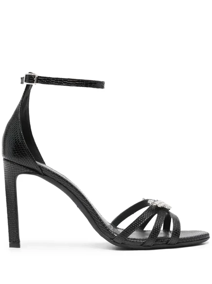 Кожаные босоножки Zadig&Voltaire Amee Wing Court 90 мм black