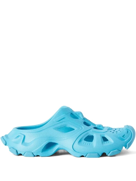 Мюли с вырезом Balenciaga HD blue