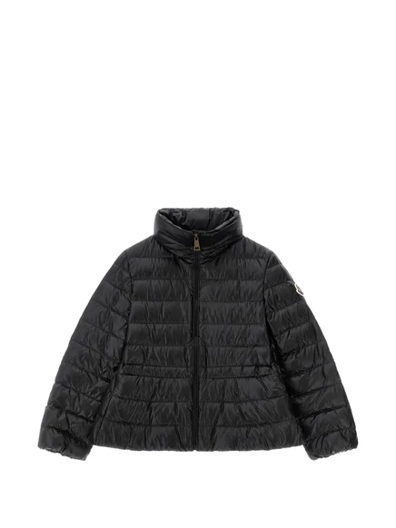 Детская стеганая куртка Moncler Enfant, черная