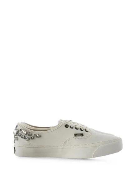 Мужские кеды Vans LX Authentic 44 с пайетками, молочные