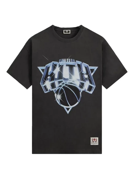 Мужская футболка KITH x New York Knicks Chrome, черная