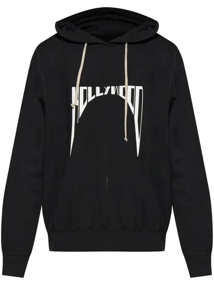 Мужское худи Rick Owens DRKSHDW Hollywood, черная