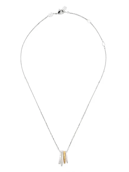 Женское ожерелье Swarovski Hyperbola, серебристое