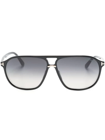 Солнцезащитные очки в квадратной оправе TOM FORD Eyewear  black