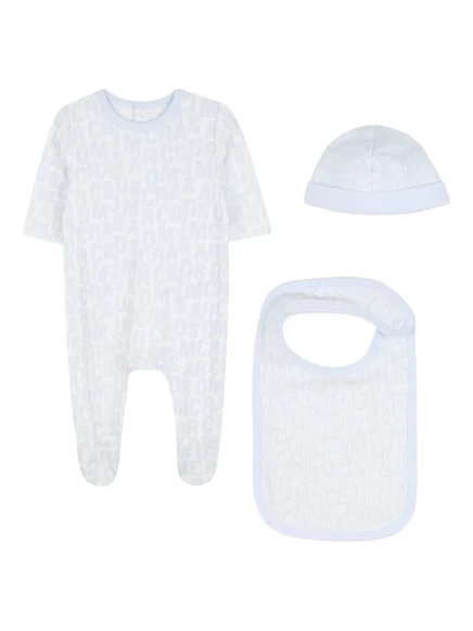 Для мальчика комплект из 3 боди Marc Jacobs Kids, голубой