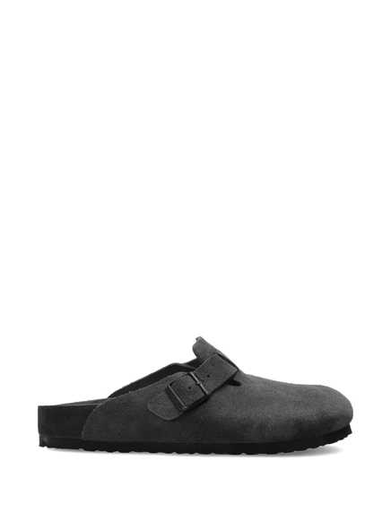 Мужские сабо Birkenstock Boston с ремешком, серые