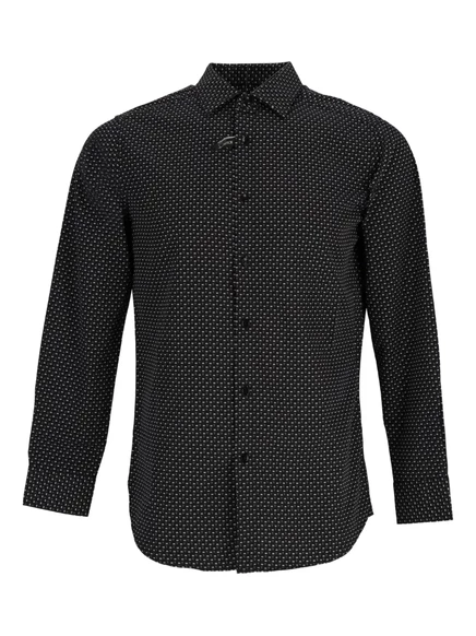 Рубашка с принтом Scotch & Soda black
