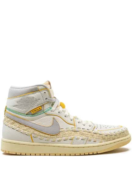 Высокие плетеные кроссовки Jordan x Union Air Jordan 1 OG neutrals