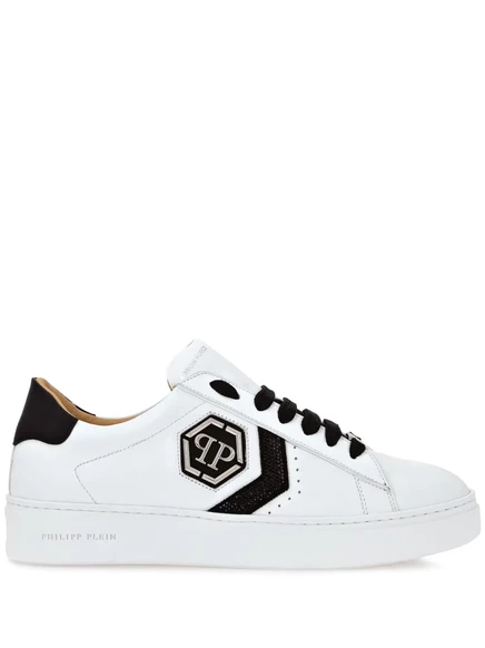 Унисекс низкие кеды Philipp Plein Arrow Force, белые